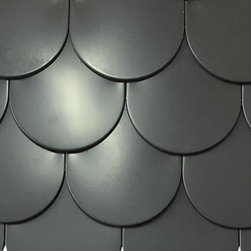 Aluminium Magnesium Manganese Piscium scale metallum tile